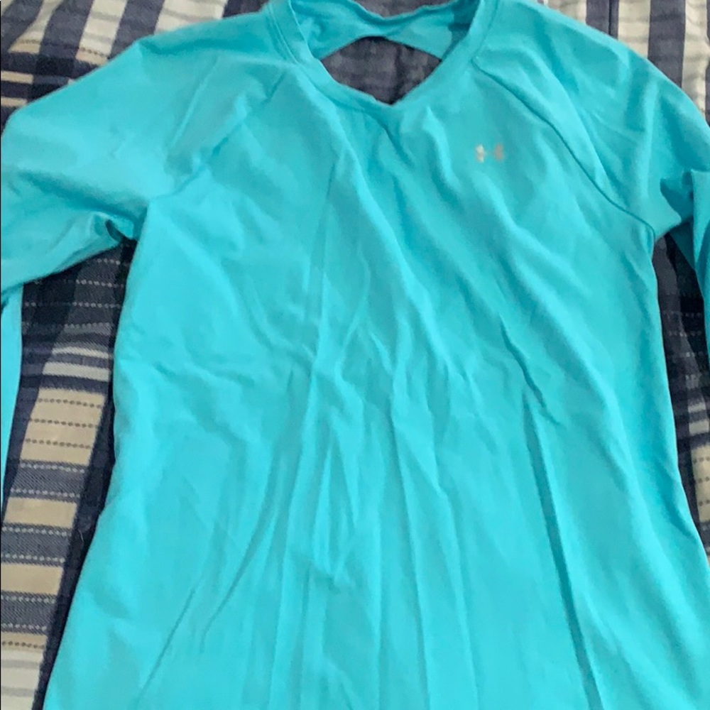 Sky Blue UnderArmour long sleeve